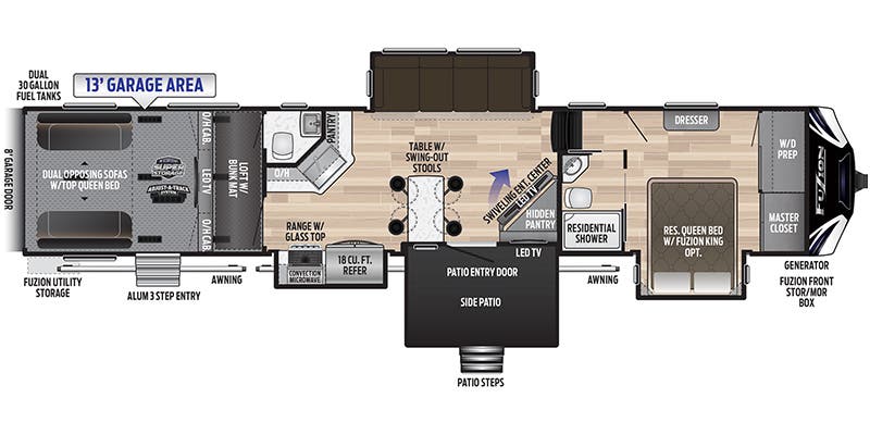 Caravane à sellette Keystone RV 2020 à vendre