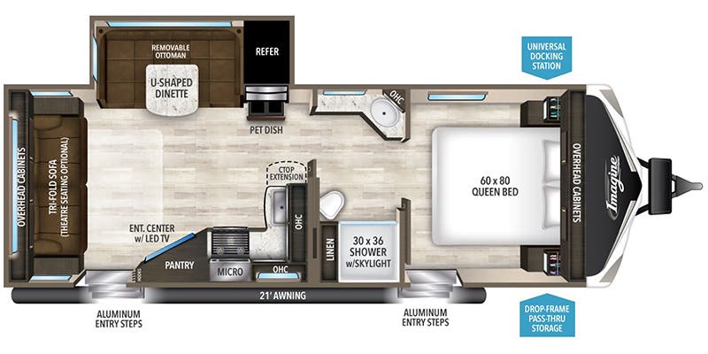Roulotte Grand Design 2020 à vendre