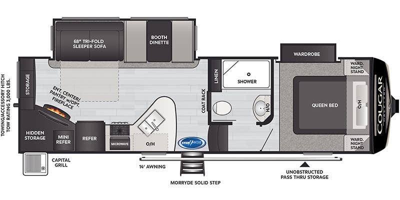 Caravane à sellette Keystone RV 2022 à vendre