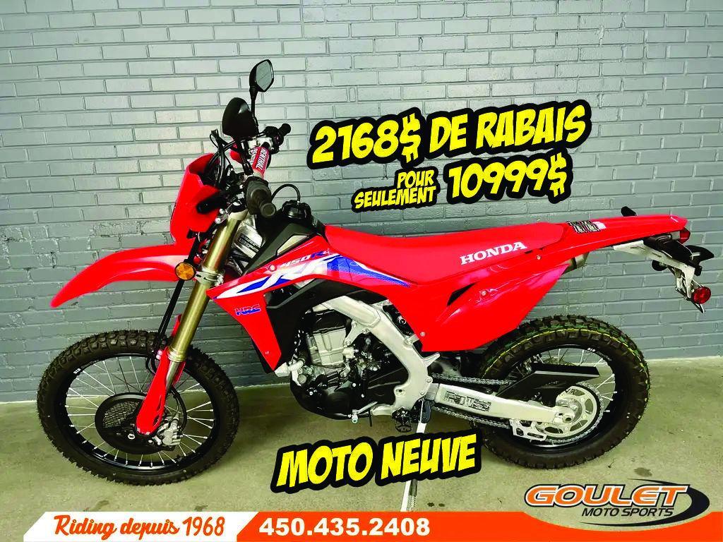 Moto double usage Honda 2022 à vendre