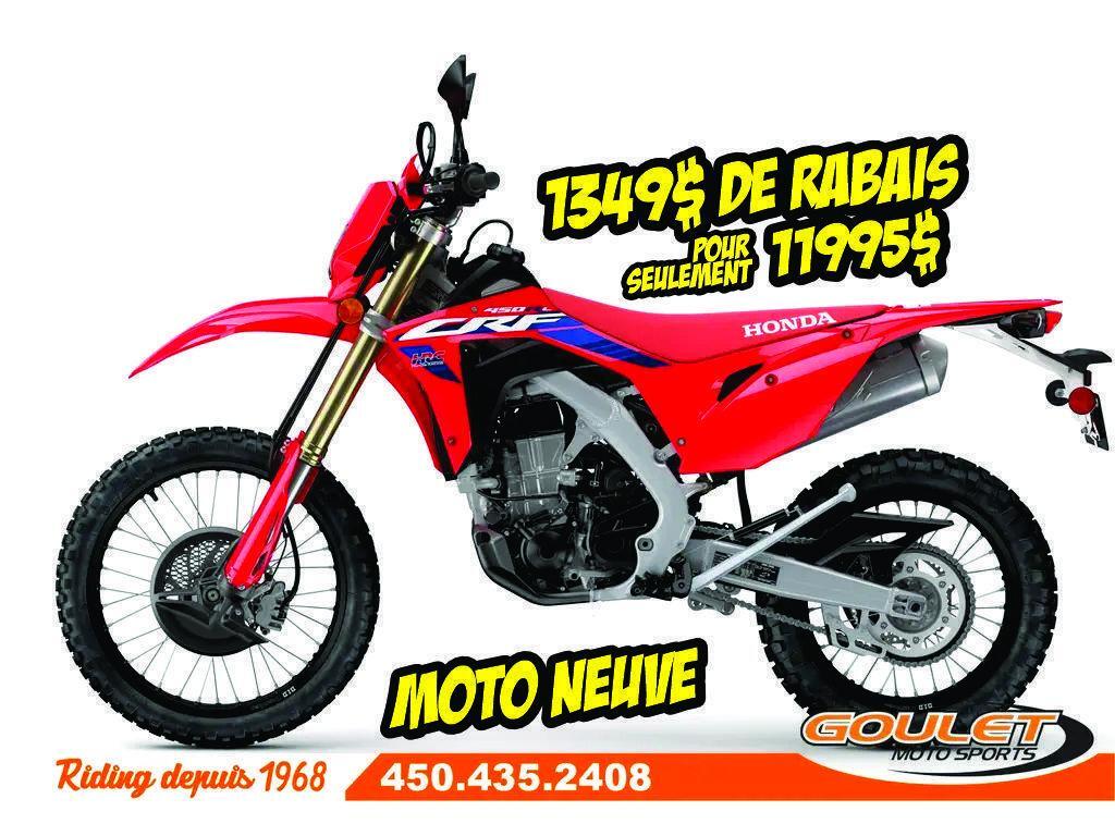 Moto double usage Honda 2023 à vendre