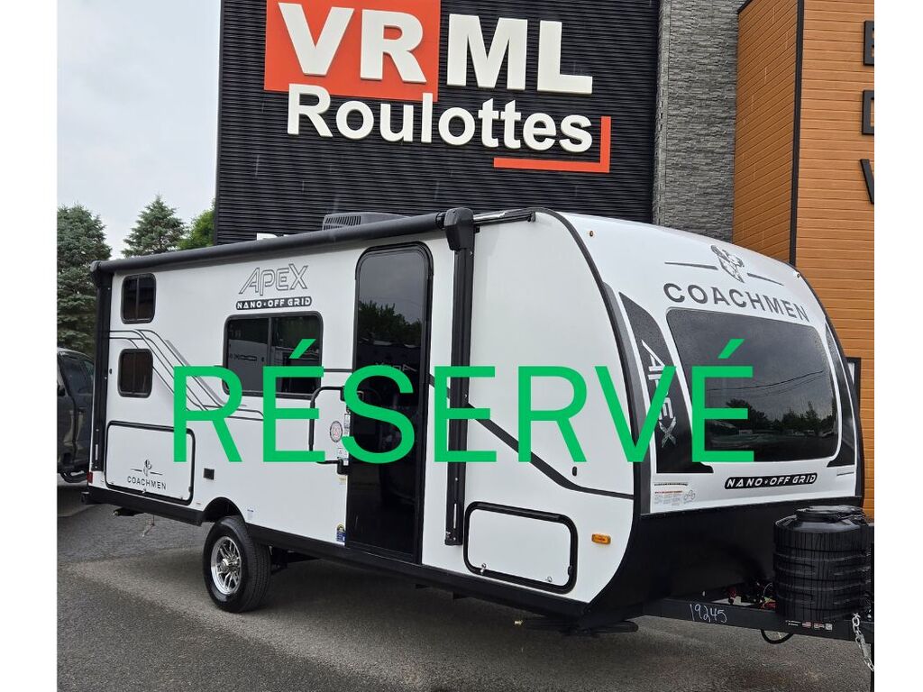 Roulotte Apex 2026 à vendre
