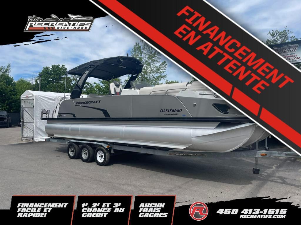 Ponton Princecraft VOGUE 27 RL SPORT 2022 à vendre