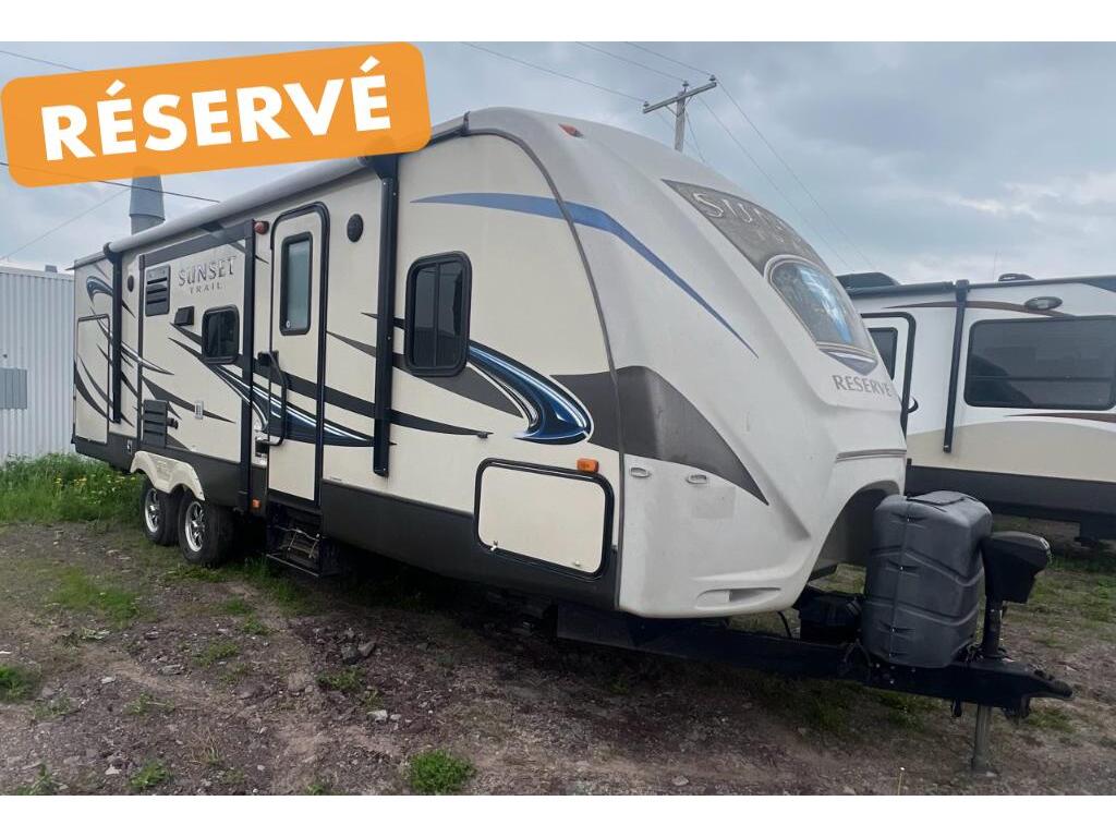 Roulotte Sunset Trail 26RB 2014 à vendre