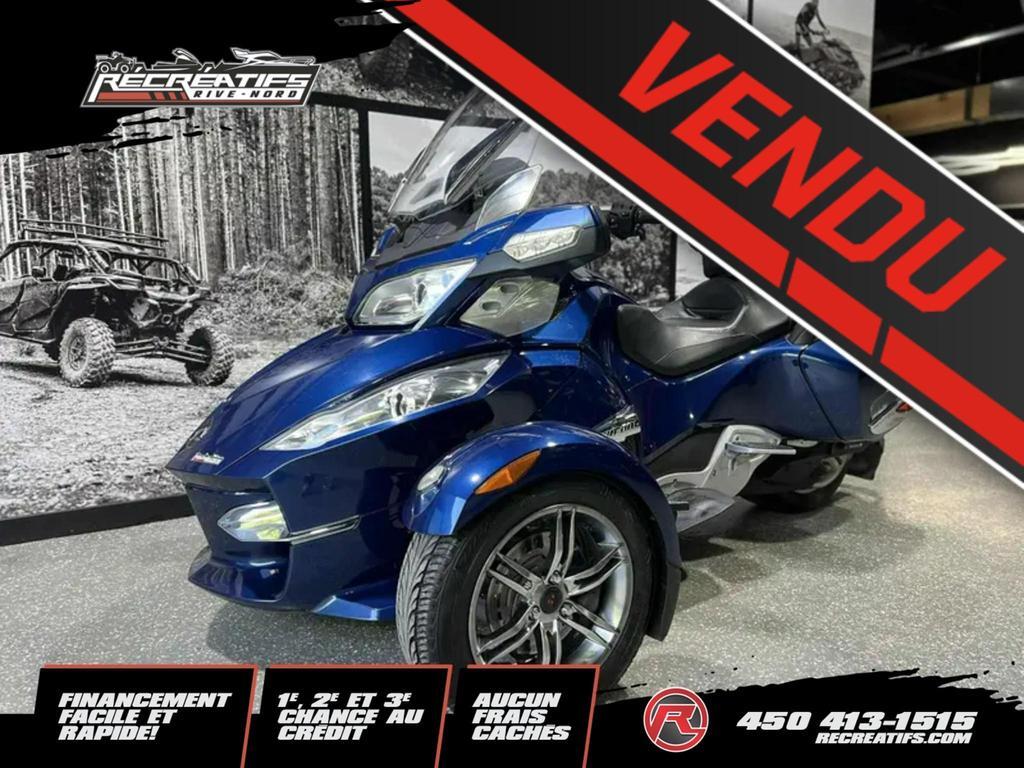 Moto 3 roues Can-Am Spyder RT SE5 2010 à vendre