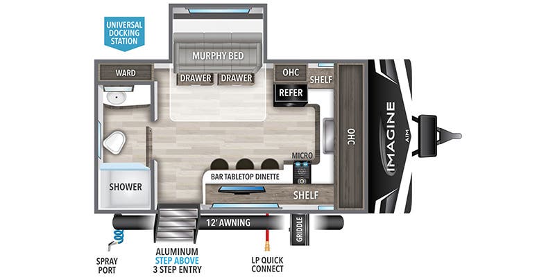 VR Classe C Jayco 2018 à vendre
