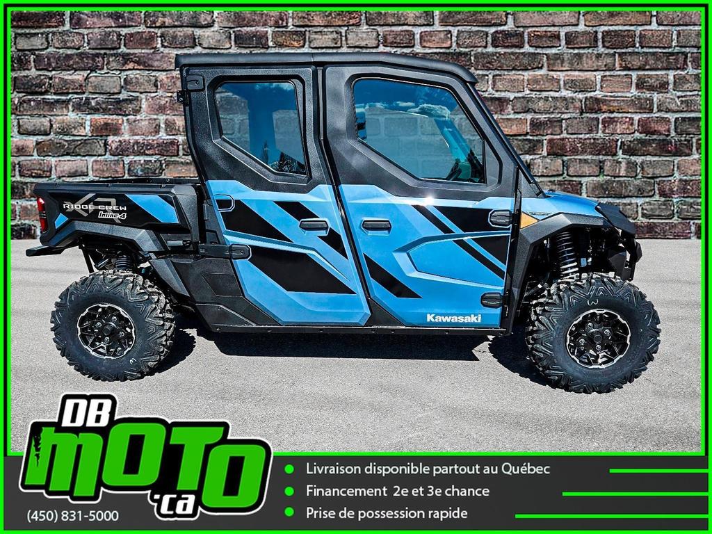 VTT Côte-à-côte Kawasaki RIDGE XR CREW LIMITED 5 PLACES DEMO 2025 à vendre
