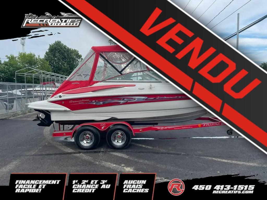 Bateau sport Crownline 2007 à vendre