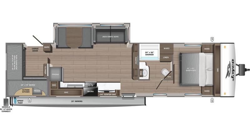 Roulotte Jayco 2024 à vendre