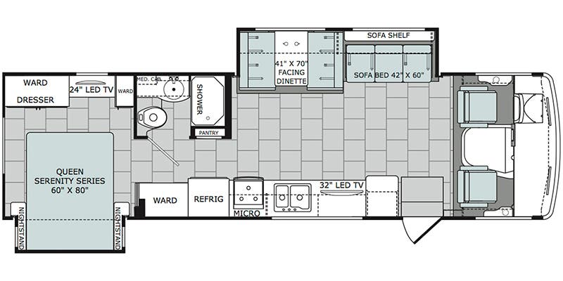 VR Classe A Holiday Rambler 2018 à vendre