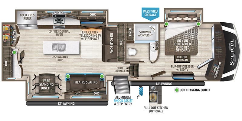 Caravane à sellette Grand Design 2023 à vendre