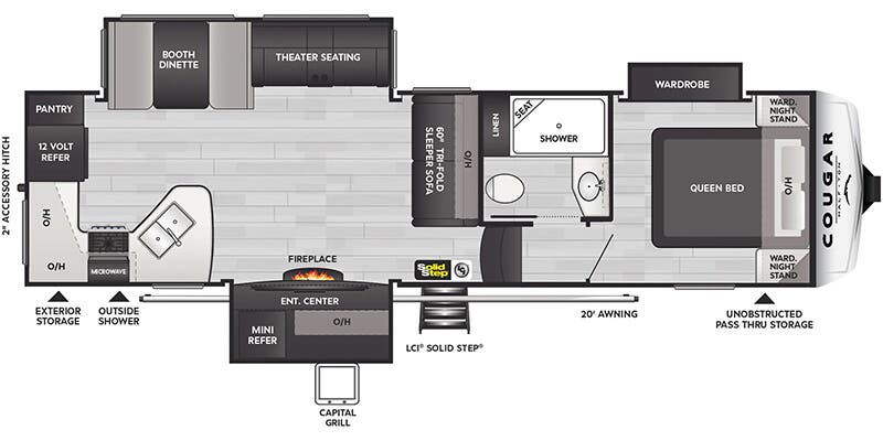 Caravane à sellette Keystone RV 2024 à vendre
