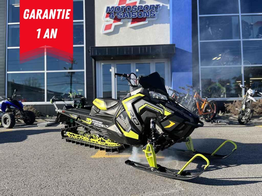 Motoneige Polaris  2018 à vendre
