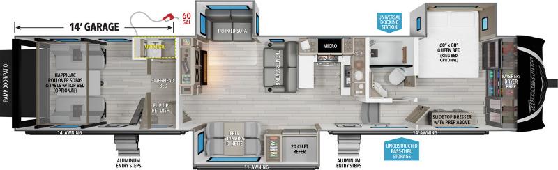 Fifth Wheel Grand Design  2026 à vendre