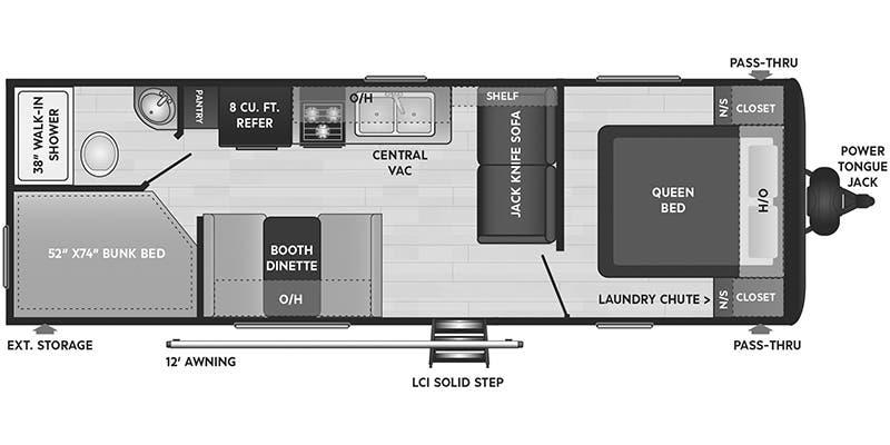 Roulotte Keystone RV  2021 à vendre