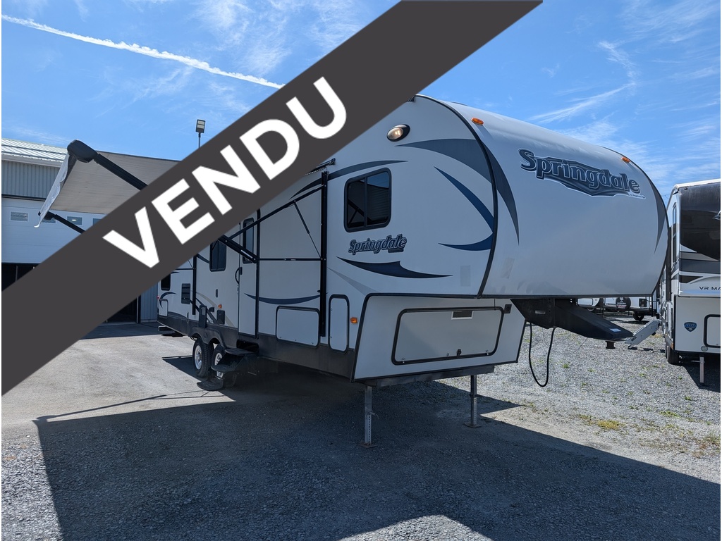 Caravane à sellette Springdale 2015 à vendre