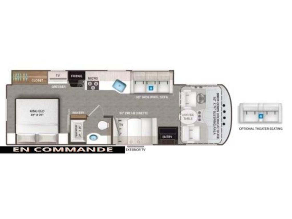 VR Classe A Thor Motor Coach 2026 à vendre