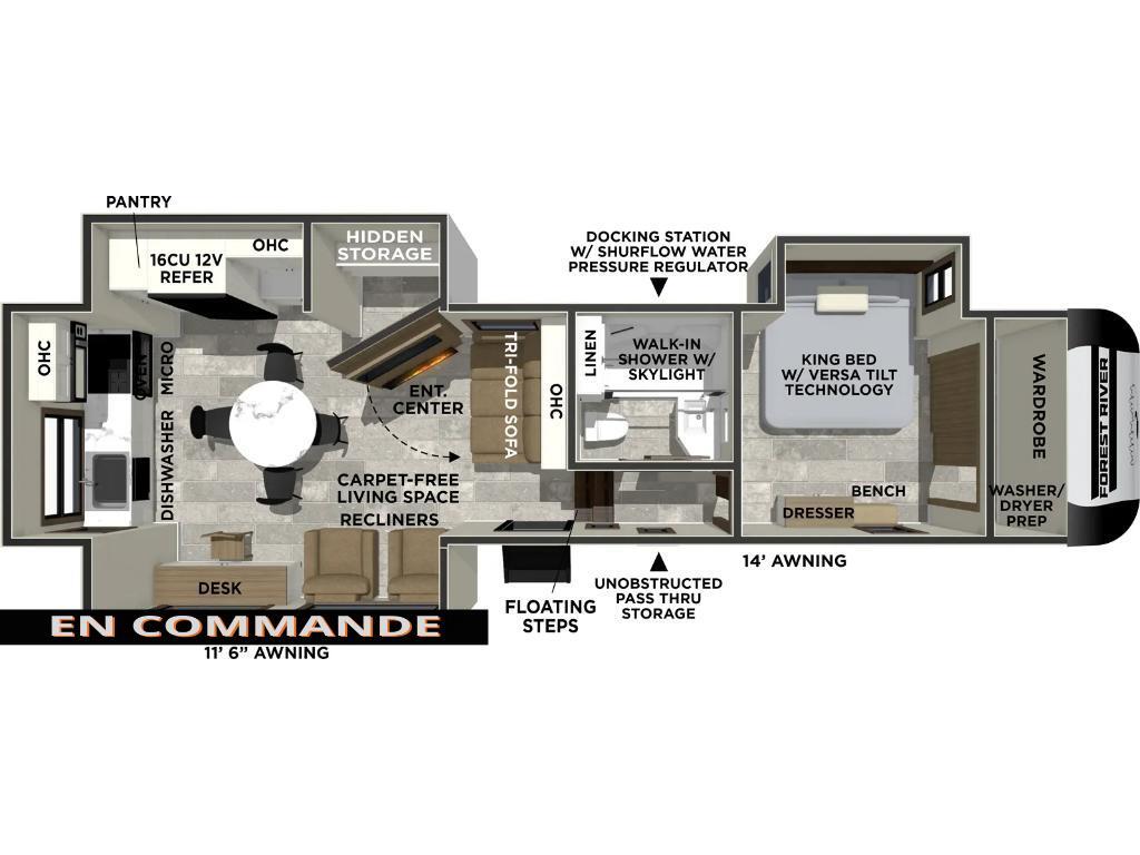 Caravane à sellette Forest River  2026 à vendre