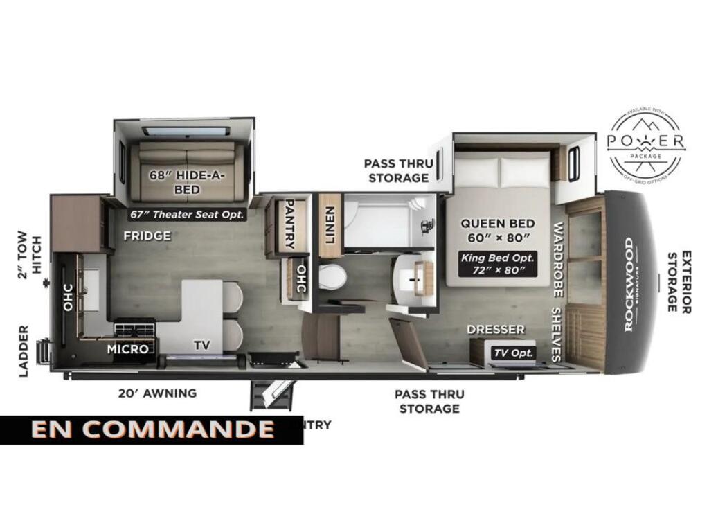Caravane à sellette Rockwood 2026 à vendre