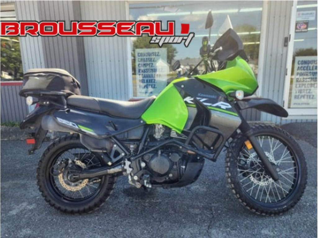 Moto double usage Kawasaki 2014 à vendre