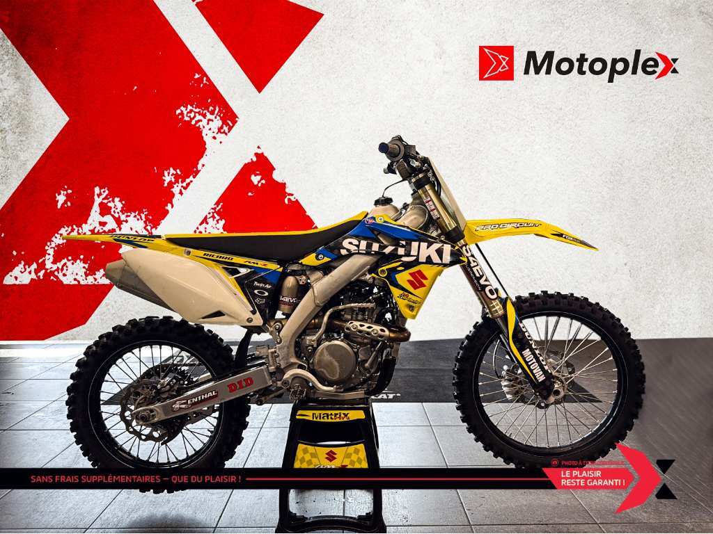 Motocross Suzuki 2018 à vendre