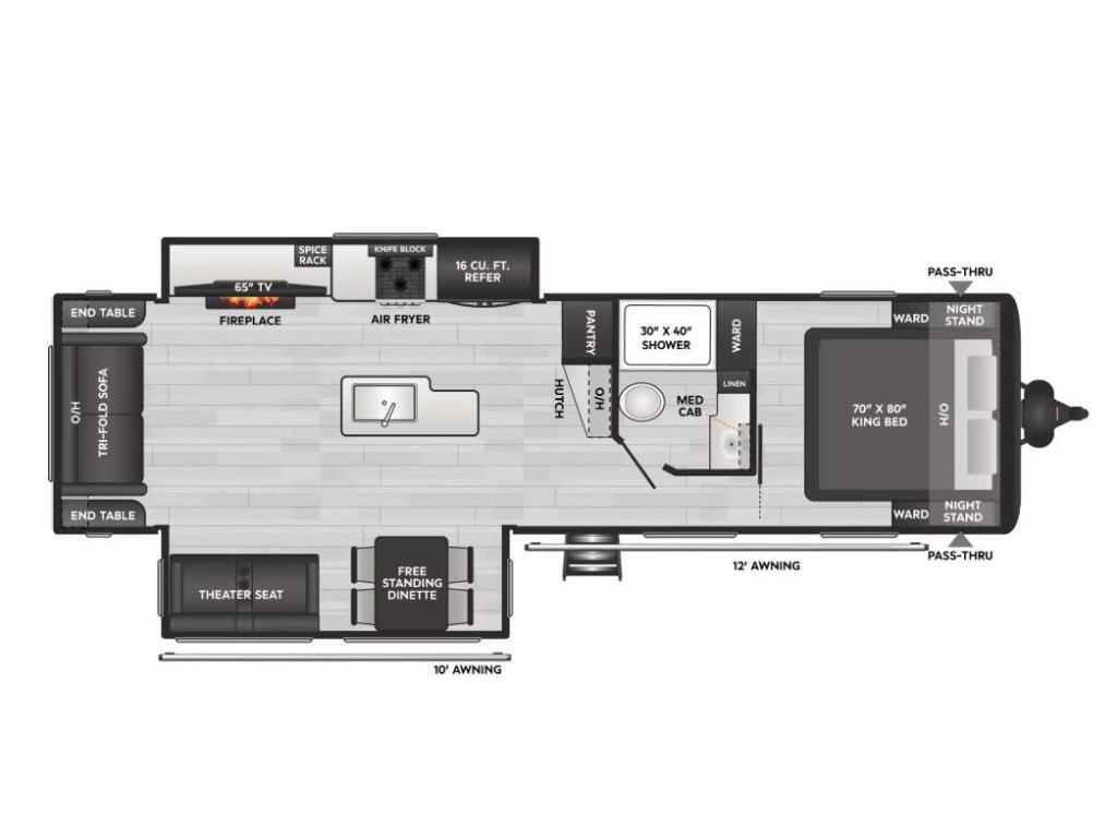 Roulotte Keystone RV 2026 à vendre