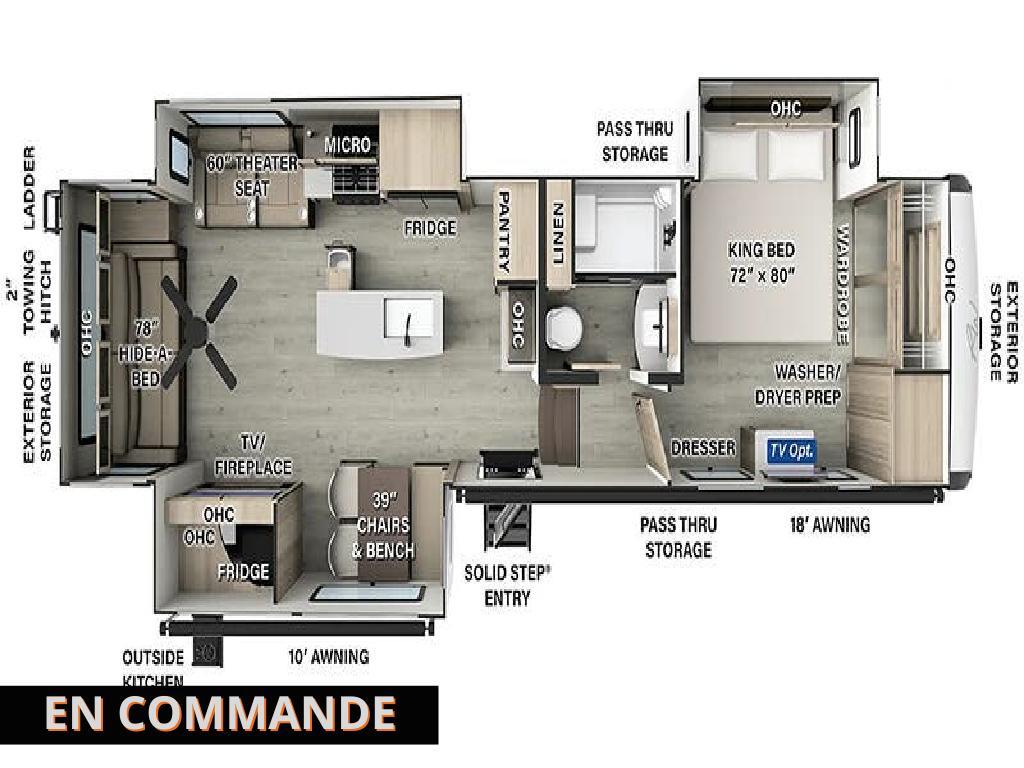 Caravane à sellette Rockwood  2026 à vendre