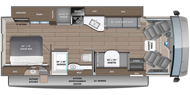 VR Classe A Entegra Coach 2024 à vendre