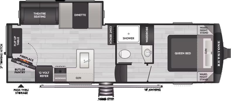 Caravane à sellette Keystone RV 2026 à vendre