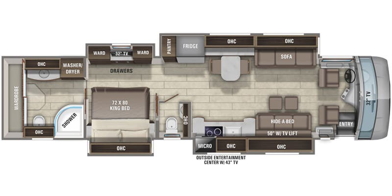 VR Classe A Entegra Coach 2022 à vendre