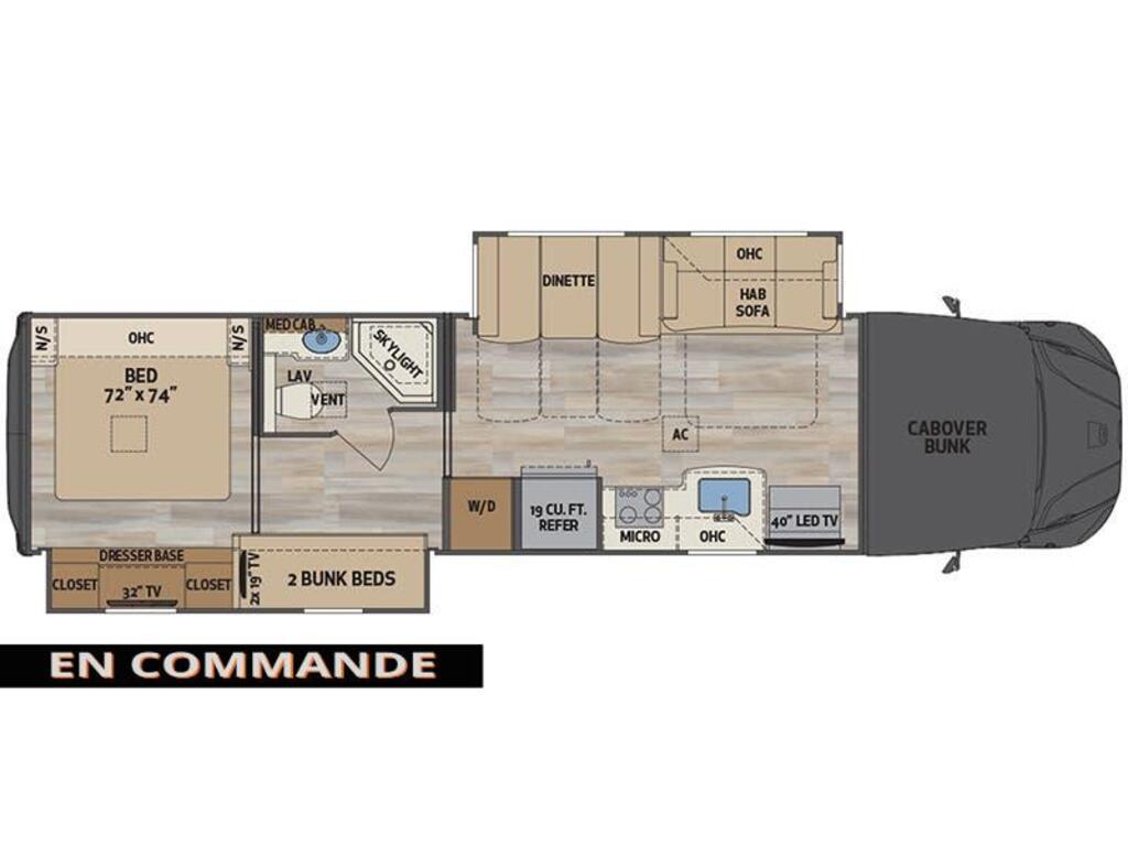 VR Classe C Renegade 2025 à vendre