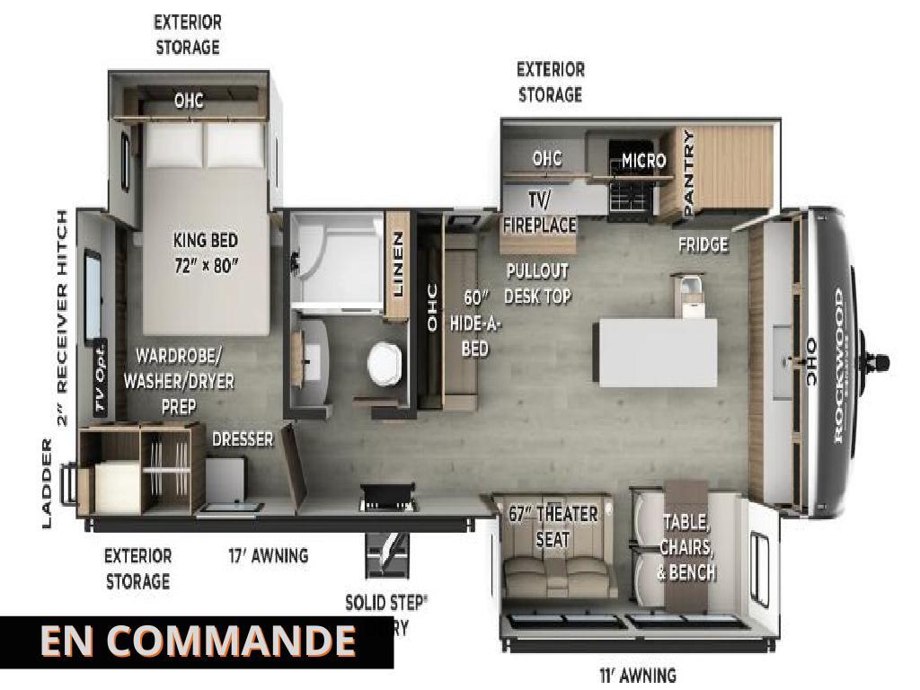 Roulotte Rockwood  2026 à vendre