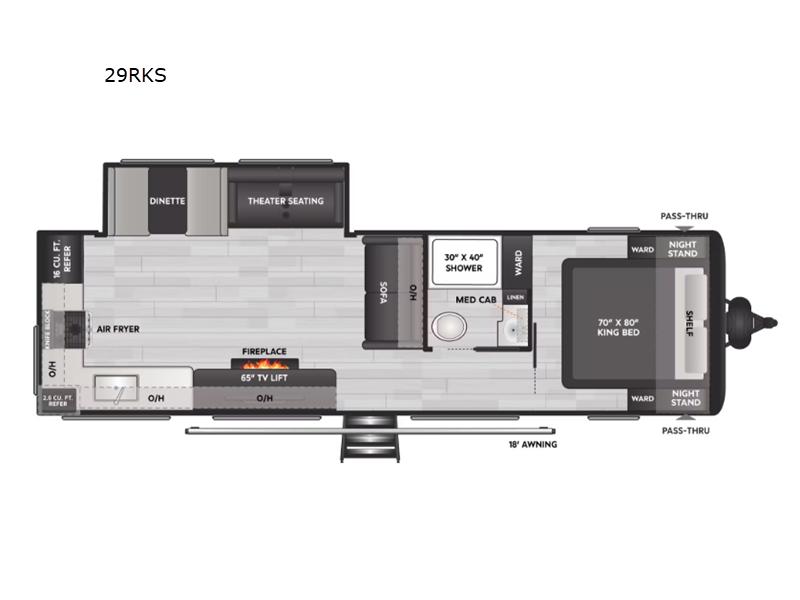 Roulotte Keystone RV 2026 à vendre