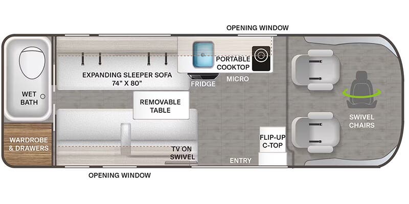 VR Classe B Thor Motor Coach 2026 à vendre