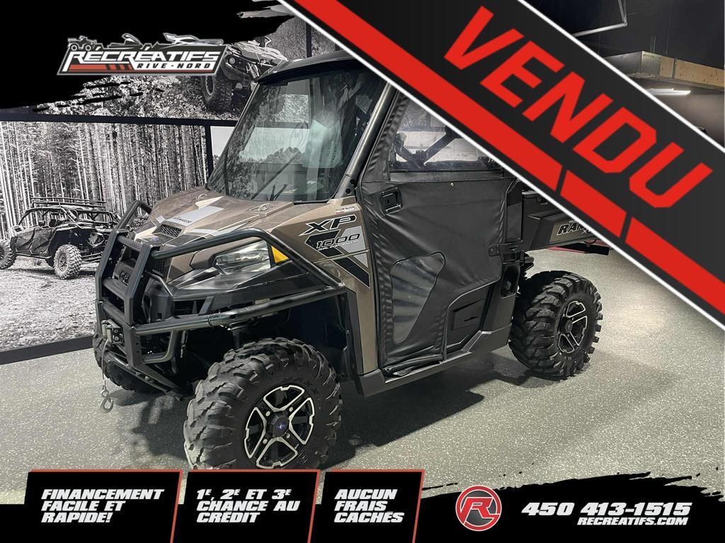 VTT Côte-à-côte Polaris Ranger 2017 à vendre