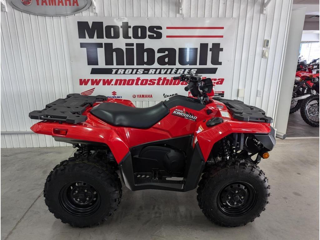 VTT Multiusage Suzuki KingQuad 2026 à vendre