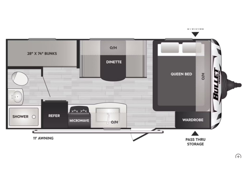 Travel Trailer Bullet  2025 à vendre
