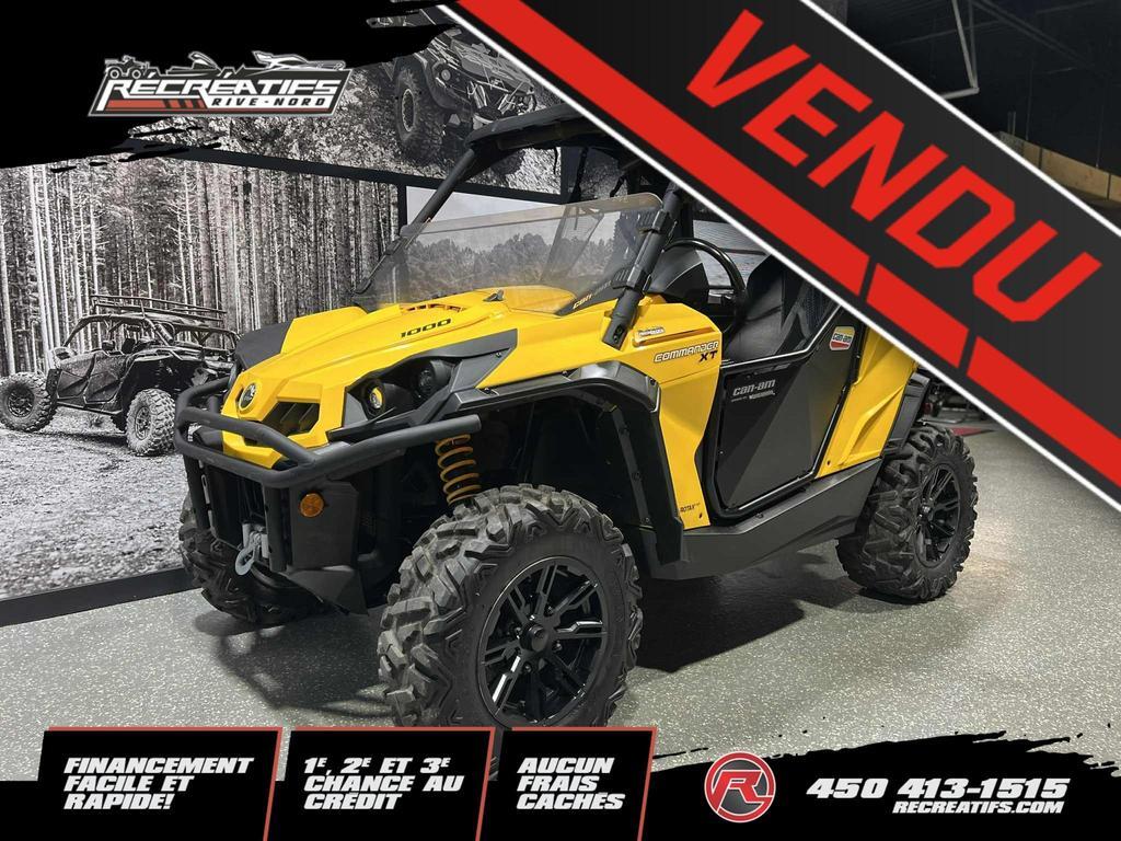 VTT Côte-à-côte Can-Am Commander 2014 à vendre