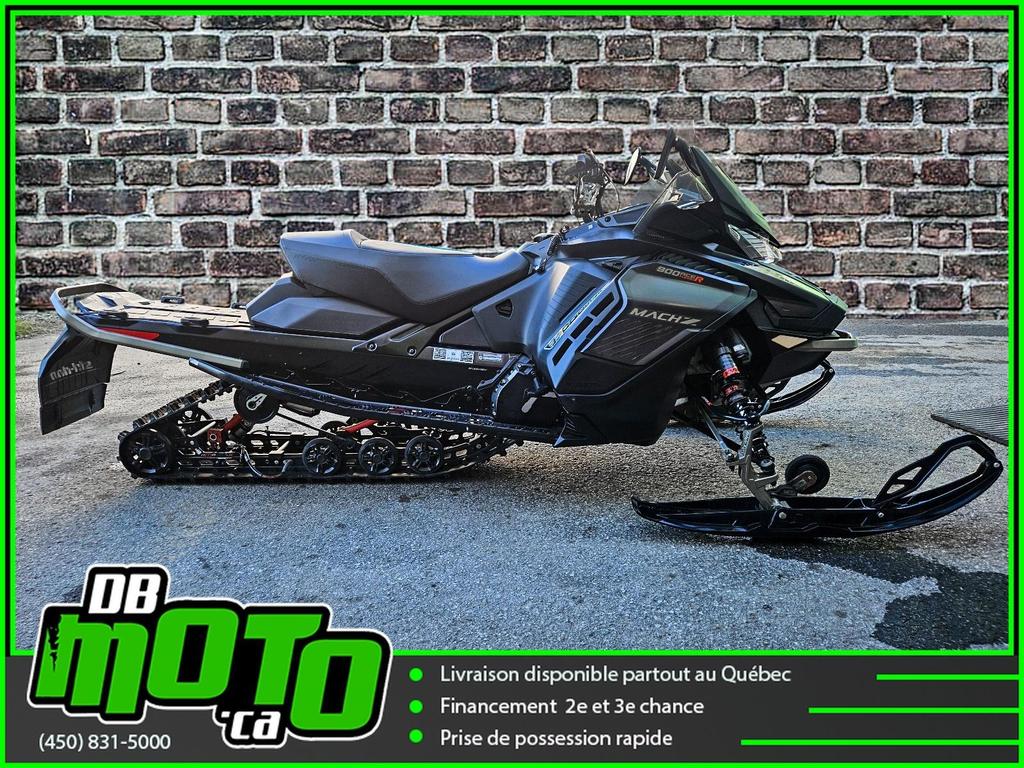 Motoneige Ski-Doo MACH Z 900 TURBO R 2022 à vendre