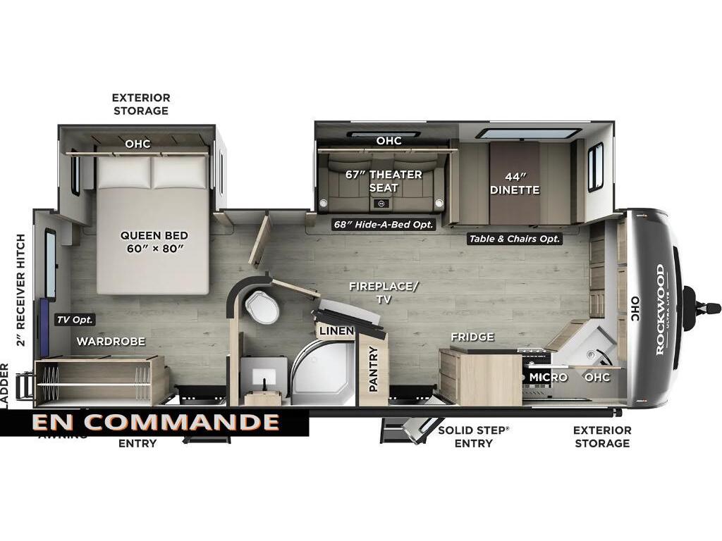 Roulotte Rockwood 2026 à vendre