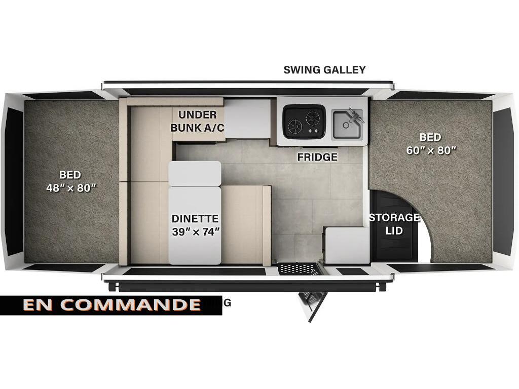Tente-roulotte Rockwood 2026 à vendre