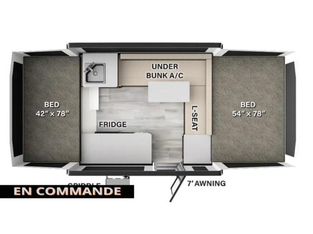 Tente-roulotte Rockwood 2026 à vendre