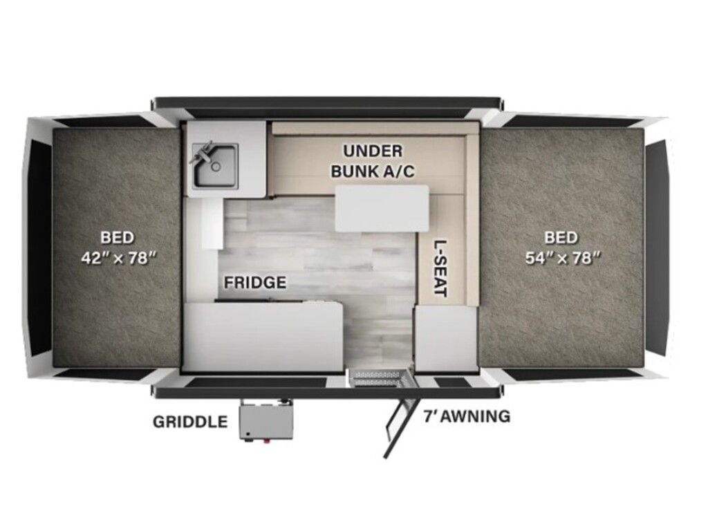Tente-roulotte Rockwood  2026 à vendre