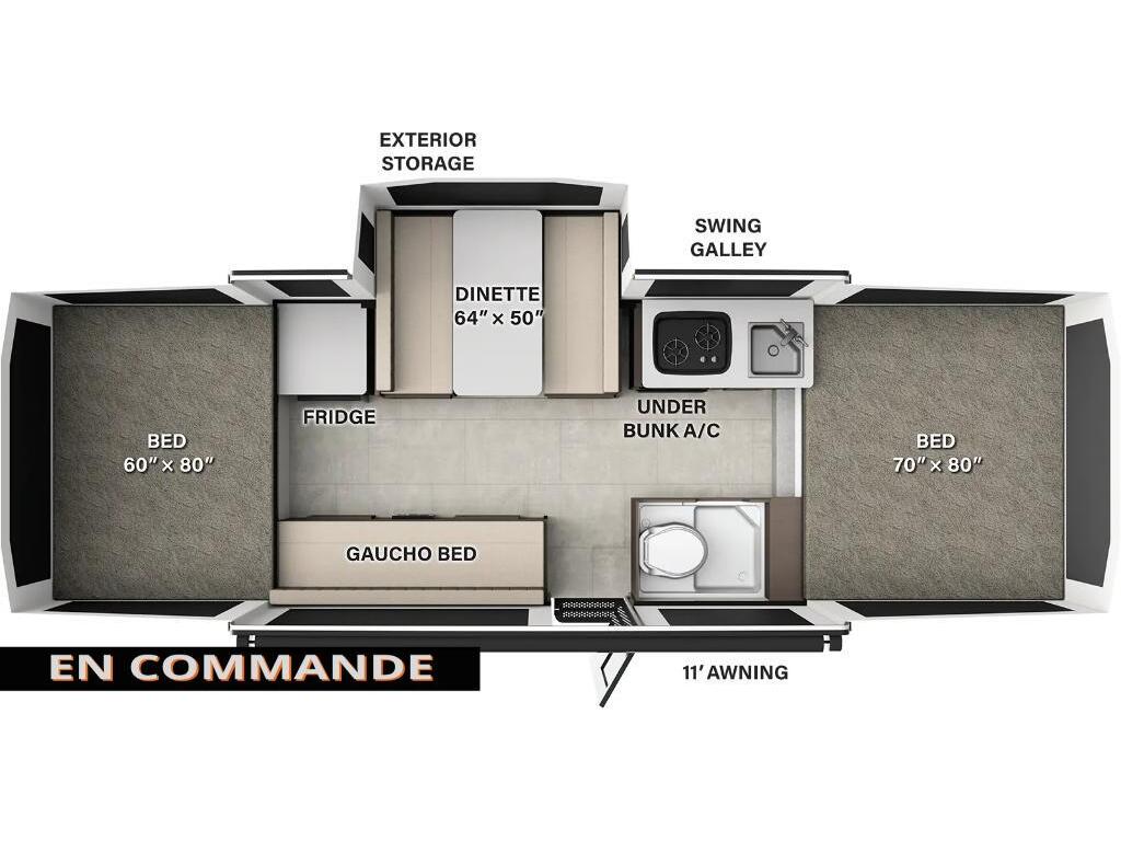 Tente-roulotte Rockwood 2026 à vendre