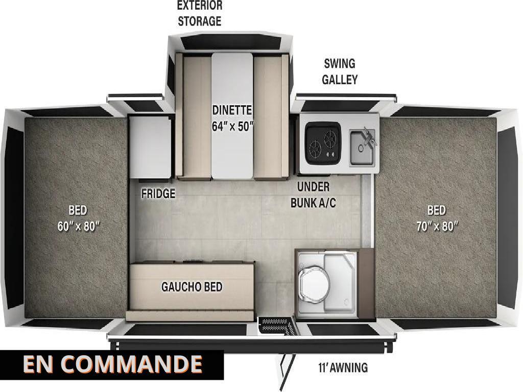 Tente-roulotte Rockwood  2026 à vendre