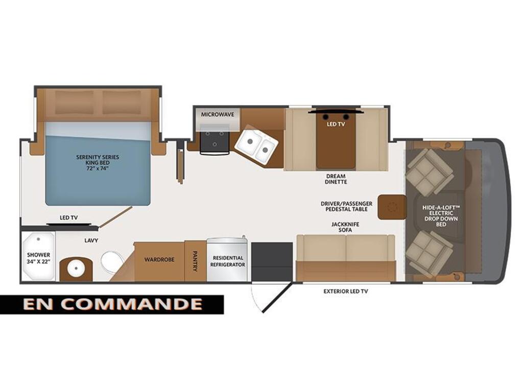 VR Classe A Fleetwood 2026 à vendre