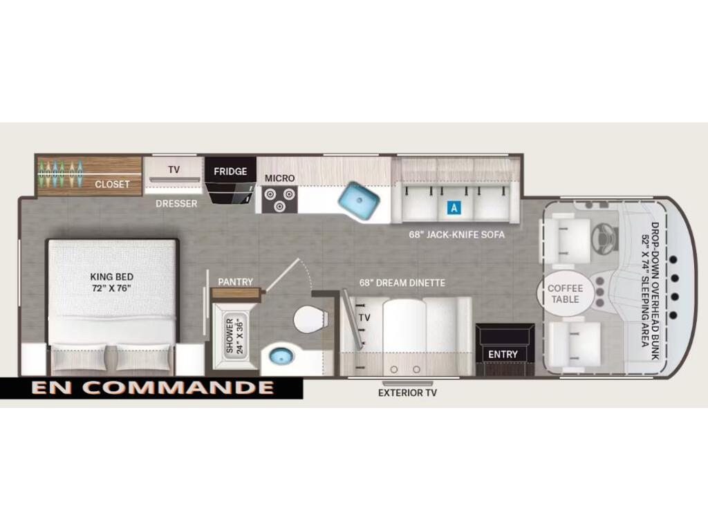 VR Classe A Thor 2026 à vendre