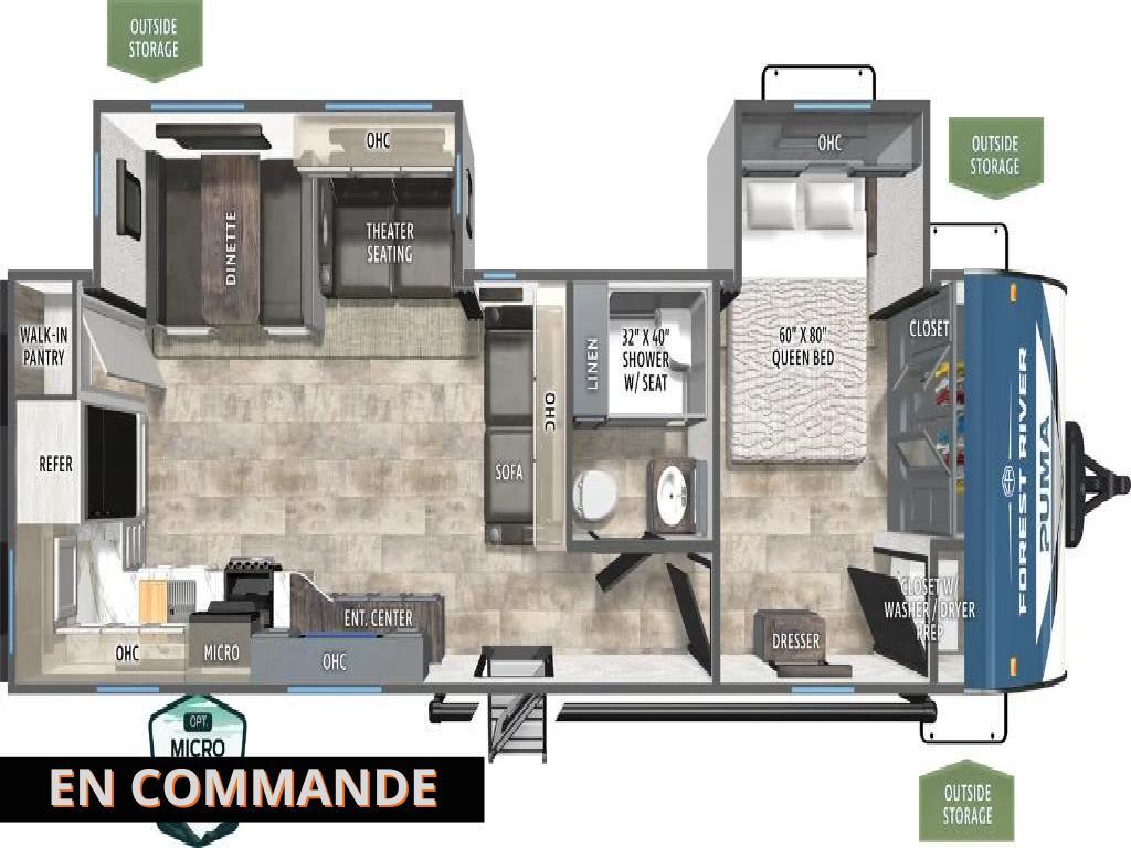 Roulotte Forest River  2026 à vendre