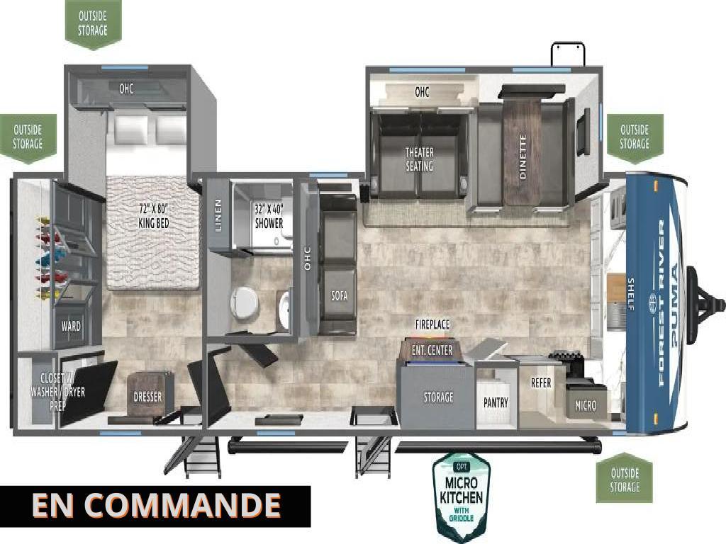 Roulotte Forest River  2026 à vendre