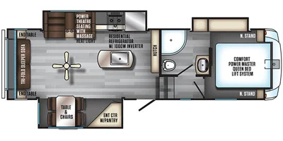 Caravane à sellette Forest River 2019 à vendre